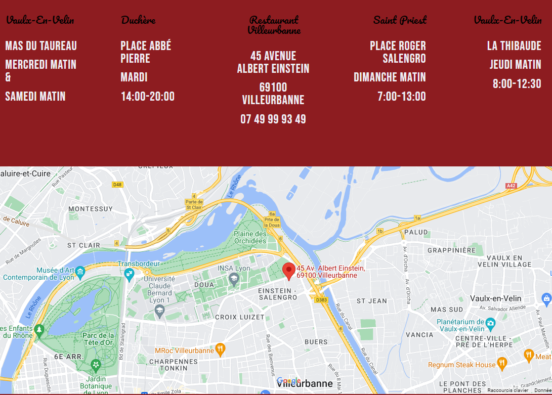 Image de la page d'accueil de Speed Tandoori